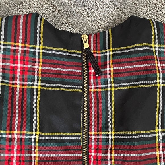 Crewcuts Plaid Dress - Red, Yellow, Black - Picture 6 of 6